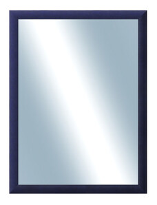 DANTIK - Zarámované zrcadlo - rozměr s rámem cca 60x80 cm z lišty LEDVINKA modrá (1444)