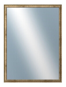 DANTIK - Zarámované zrcadlo - rozměr s rámem cca 60x80 cm z lišty TRITON bílý bronz (2140)