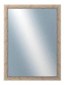 DANTIK - Zarámované zrcadlo - rozměr s rámem cca 60x80 cm z lišty PAINT žlutá velká (2961)