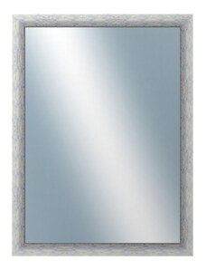 DANTIK - Zarámované zrcadlo - rozměr s rámem cca 60x80 cm z lišty PAINT modrá velká (2963)