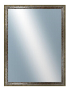 DANTIK - Zarámované zrcadlo - rozměr s rámem cca 60x80 cm z lišty NEVIS zelená (3054)