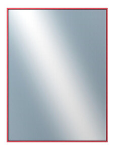 DANTIK - Zarámované zrcadlo - rozměr s rámem cca 60x80 cm z lišty Hliník červená m. | P02-244 (7002244)