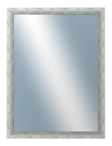 DANTIK - Zarámované zrcadlo - rozměr s rámem cca 60x80 cm z lišty PAINT zelená velká (2964)