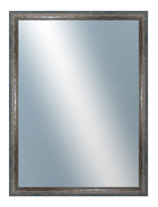 DANTIK - Zarámované zrcadlo - rozměr s rámem cca 60x80 cm z lišty NEVIS modrá (3052)
