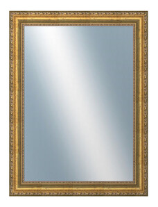 DANTIK - Zarámované zrcadlo - rozměr s rámem cca 60x80 cm z lišty KLASIK zlatá (2824)