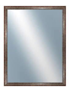 DANTIK - Zarámované zrcadlo - rozměr s rámem cca 70x90 cm z lišty NEVIS červená (3051)