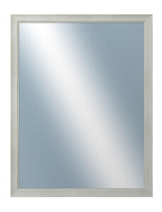 DANTIK - Zarámované zrcadlo - rozměr s rámem cca 70x90 cm z lišty ANDRÉ velká bílá (3155)