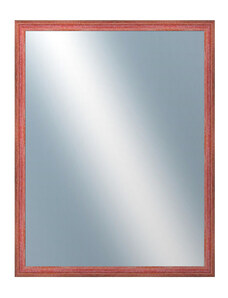 DANTIK - Zarámované zrcadlo - rozměr s rámem cca 70x90 cm z lišty LYON červená (2707)
