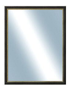 DANTIK - Zarámované zrcadlo - rozměr s rámem cca 70x90 cm z lišty Anversa černá AU (3149)