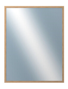 DANTIK - Zarámované zrcadlo - rozměr s rámem cca 70x90 cm z lišty KASSETTE dub (2863)