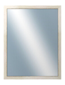 DANTIK - Zarámované zrcadlo - rozměr s rámem cca 70x90 cm z lišty RETRO bílá (2531)