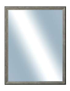 DANTIK - Zarámované zrcadlo - rozměr s rámem cca 70x90 cm z lišty Anversa stříbrná (3152)