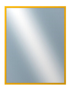 DANTIK - Zarámované zrcadlo - rozměr s rámem cca 70x90 cm z lišty PERLA žlutá lesklá vysoká (2880)