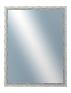 DANTIK - Zarámované zrcadlo - rozměr s rámem cca 70x90 cm z lišty PAINT zelená velká (2964)
