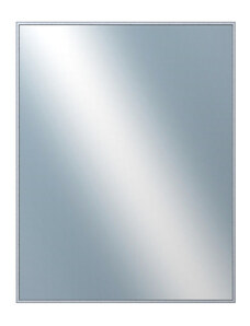 DANTIK - Zarámované zrcadlo - rozměr s rámem cca 70x90 cm z lišty Hliník stříbrná drás|P269-218 (7269218)