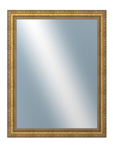 DANTIK - Zarámované zrcadlo - rozměr s rámem cca 70x90 cm z lišty KLASIK zlatá (2824)