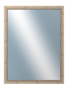 DANTIK - Zarámované zrcadlo - rozměr s rámem cca 70x90 cm z lišty PAINT žlutá velká (2961)