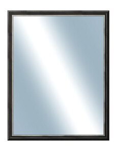 DANTIK - Zarámované zrcadlo - rozměr s rámem cca 70x90 cm z lišty Anversa černá AG (3150)