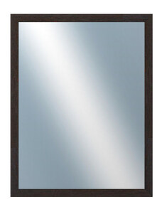 DANTIK - Zarámované zrcadlo - rozměr s rámem cca 70x90 cm z lišty RETRO černá (2528)