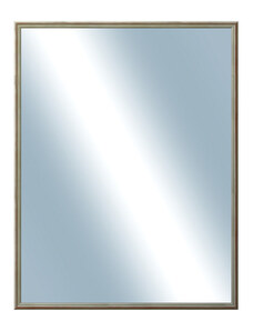 DANTIK - Zarámované zrcadlo - rozměr s rámem cca 70x90 cm z lišty Y-ka červená linka (3130)