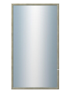 DANTIK - Zarámované zrcadlo - rozměr s rámem cca 50x90 cm z lišty Y-ka oranžová linka (3128)