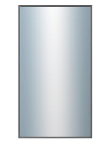 DANTIK - Zarámované zrcadlo - rozměr s rámem cca 50x90 cm z lišty Hliník grafit drás | P269-224 (7269224)
