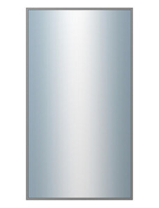 DANTIK - Zarámované zrcadlo - rozměr s rámem cca 50x90 cm z lišty Hliník platina | P269-019 (7269019)