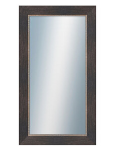 DANTIK - Zarámované zrcadlo - rozměr s rámem cca 50x90 cm z lišty TOMAS černá velká (3031)