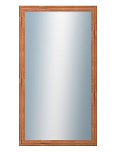 DANTIK - Zarámované zrcadlo - rozměr s rámem cca 50x90 cm z lišty LYON hnědá (2750)
