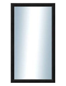 DANTIK - Zarámované zrcadlo - rozměr s rámem cca 50x90 cm z lišty LEDVINKA černá (1446)