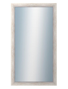 DANTIK - Zarámované zrcadlo - rozměr s rámem cca 50x90 cm z lišty PAINT bílá velká (2960)