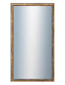 DANTIK - Zarámované zrcadlo - rozměr s rámem cca 50x90 cm z lišty TRITON zlatá (2142)