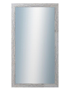 DANTIK - Zarámované zrcadlo - rozměr s rámem cca 50x90 cm z lišty RETRO šedá (2530)