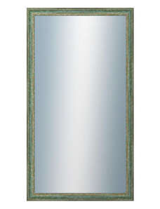 DANTIK - Zarámované zrcadlo - rozměr s rámem cca 50x90 cm z lišty LYON zelená (2706)