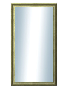 DANTIK - Zarámované zrcadlo - rozměr s rámem cca 50x90 cm z lišty Ferrosa zlatá (3142)