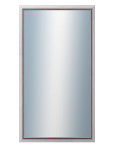DANTIK - Zarámované zrcadlo - rozměr s rámem cca 50x90 cm z lišty RIVIERA vínová (3104)