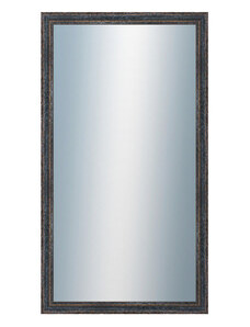 DANTIK - Zarámované zrcadlo - rozměr s rámem cca 50x90 cm z lišty LYON černá (2705)