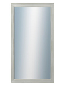 DANTIK - Zarámované zrcadlo - rozměr s rámem cca 50x90 cm z lišty ANDRÉ velká bílá (3155)