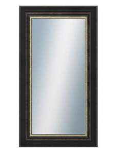DANTIK - Zarámované zrcadlo - rozměr s rámem cca 50x90 cm z lišty GREECE černá (2641)