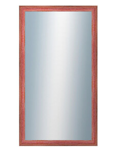 DANTIK - Zarámované zrcadlo - rozměr s rámem cca 50x90 cm z lišty LYON červená (2707)