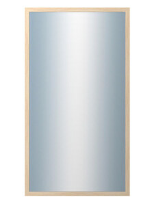 DANTIK - Zarámované zrcadlo - rozměr s rámem cca 50x90 cm z lišty KASSETTE dub bělený (2861)