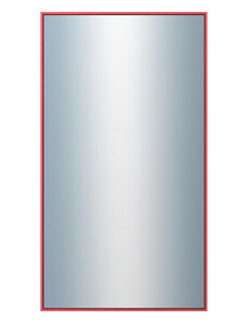 DANTIK - Zarámované zrcadlo - rozměr s rámem cca 50x90 cm z lišty Hliník červená m. | P02-244 (7002244)