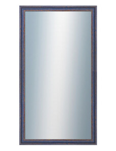 DANTIK - Zarámované zrcadlo - rozměr s rámem cca 50x90 cm z lišty LYON modrá (2668)
