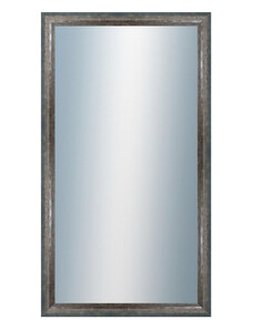 DANTIK - Zarámované zrcadlo - rozměr s rámem cca 50x90 cm z lišty NEVIS modrá (3052)