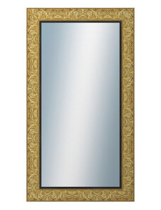 DANTIK - Zarámované zrcadlo - rozměr s rámem cca 50x90 cm z lišty PRAHA zlatá (2752)