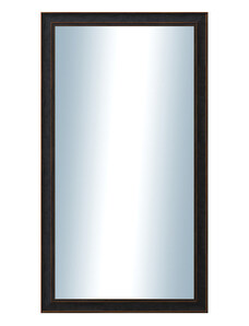 DANTIK - Zarámované zrcadlo - rozměr s rámem cca 50x90 cm z lišty ANDRÉ velká černá (3154)