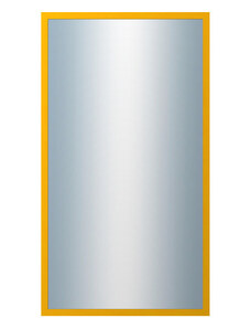 DANTIK - Zarámované zrcadlo - rozměr s rámem cca 50x90 cm z lišty PERLA žlutá lesklá vysoká (2880)