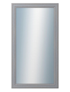 DANTIK - Zarámované zrcadlo - rozměr s rámem cca 50x90 cm z lišty STEP šedá (3019)