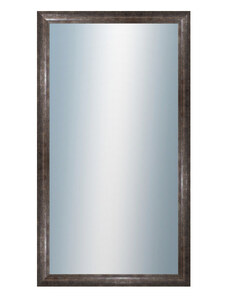 DANTIK - Zarámované zrcadlo - rozměr s rámem cca 50x90 cm z lišty NEVIS šedá (3053)