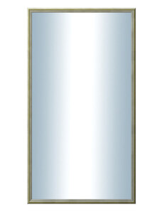 DANTIK - Zarámované zrcadlo - rozměr s rámem cca 50x90 cm z lišty Y-ka žlutá linka (3127)